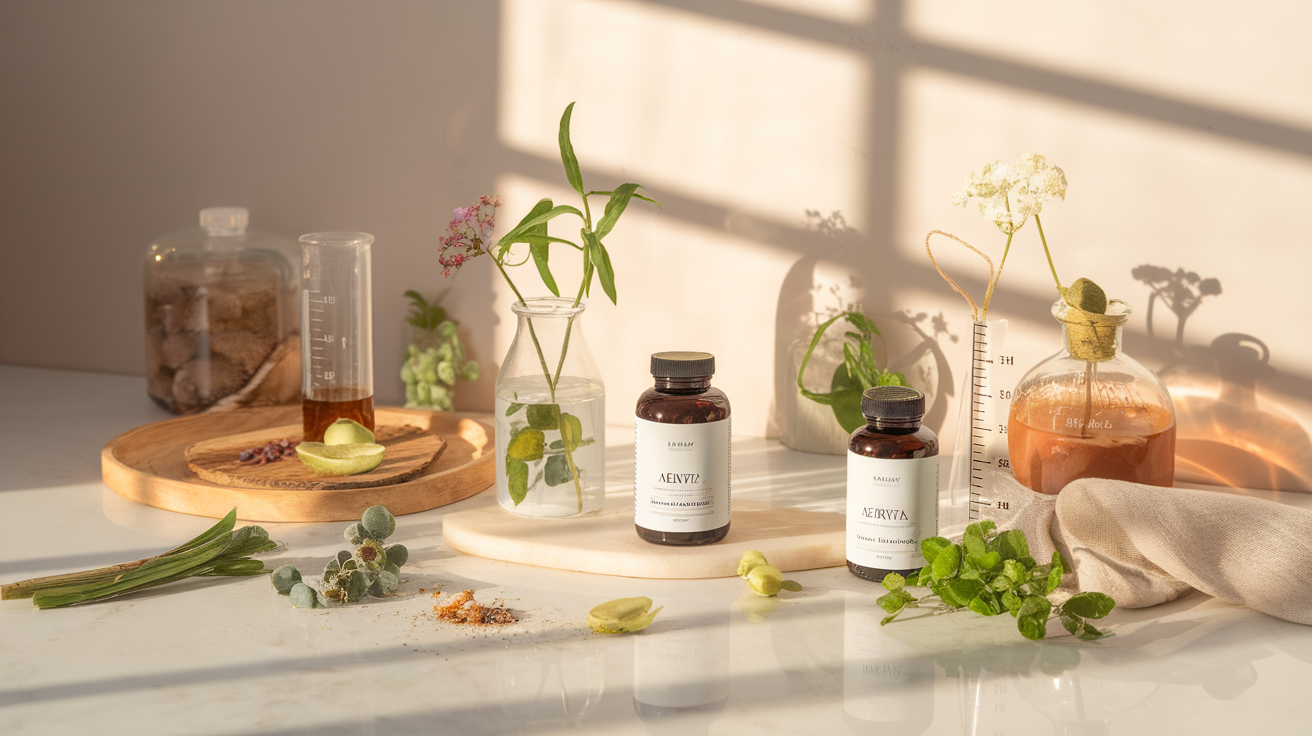 Imagine despre Aervita și procesul de formulare